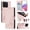 Pink, variant on Flip case for GANGXUN Ulefone Note 20 Pro Wallet Case with Kickstand, Card Slots, RFID Block, Cat Design