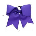 thumbnail image 6 of Motique Accessories Purple Jumbo Bow Pony with Tails-One Size, Adults (Purple), 6 of 6