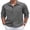 Dark Gray, variant on COOFANDY Mens Long Sleeve Button Down Shirts Wrinkle Free Shirts Silm Fit Fall Shirts Pocket