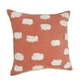 thumbnail image 5 of LR Home Ox Bay Hand-Woven Orange/White Dot All-Natural Cotton Pillow Cover, 5 of 8