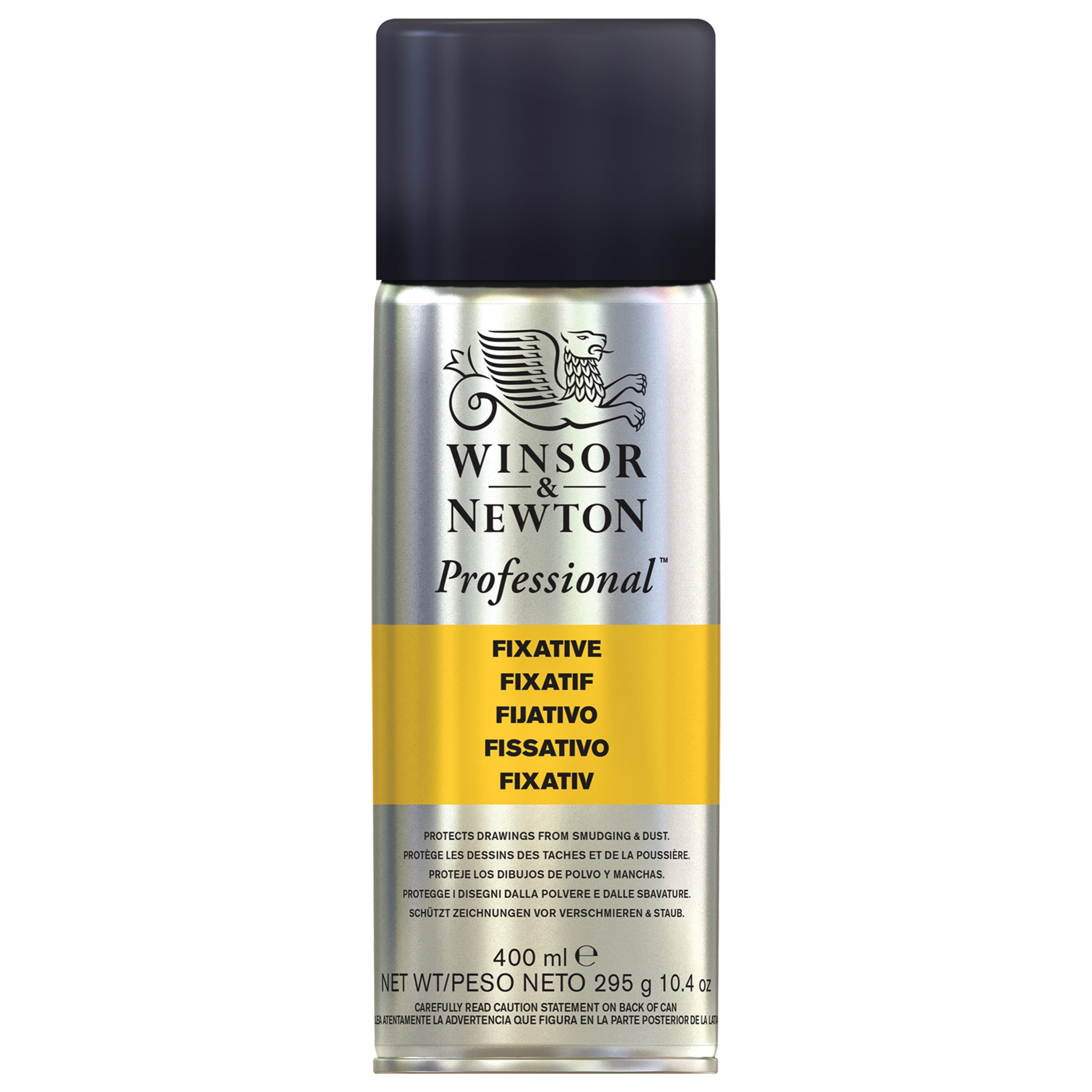 Winsor & Newton Artists' Aerosol Transparent Fixative, 11 oz.