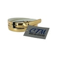 thumbnail image 3 of CTM  Skinny 3/4 Inch Leather Dress Belt (Women), 3 of 4