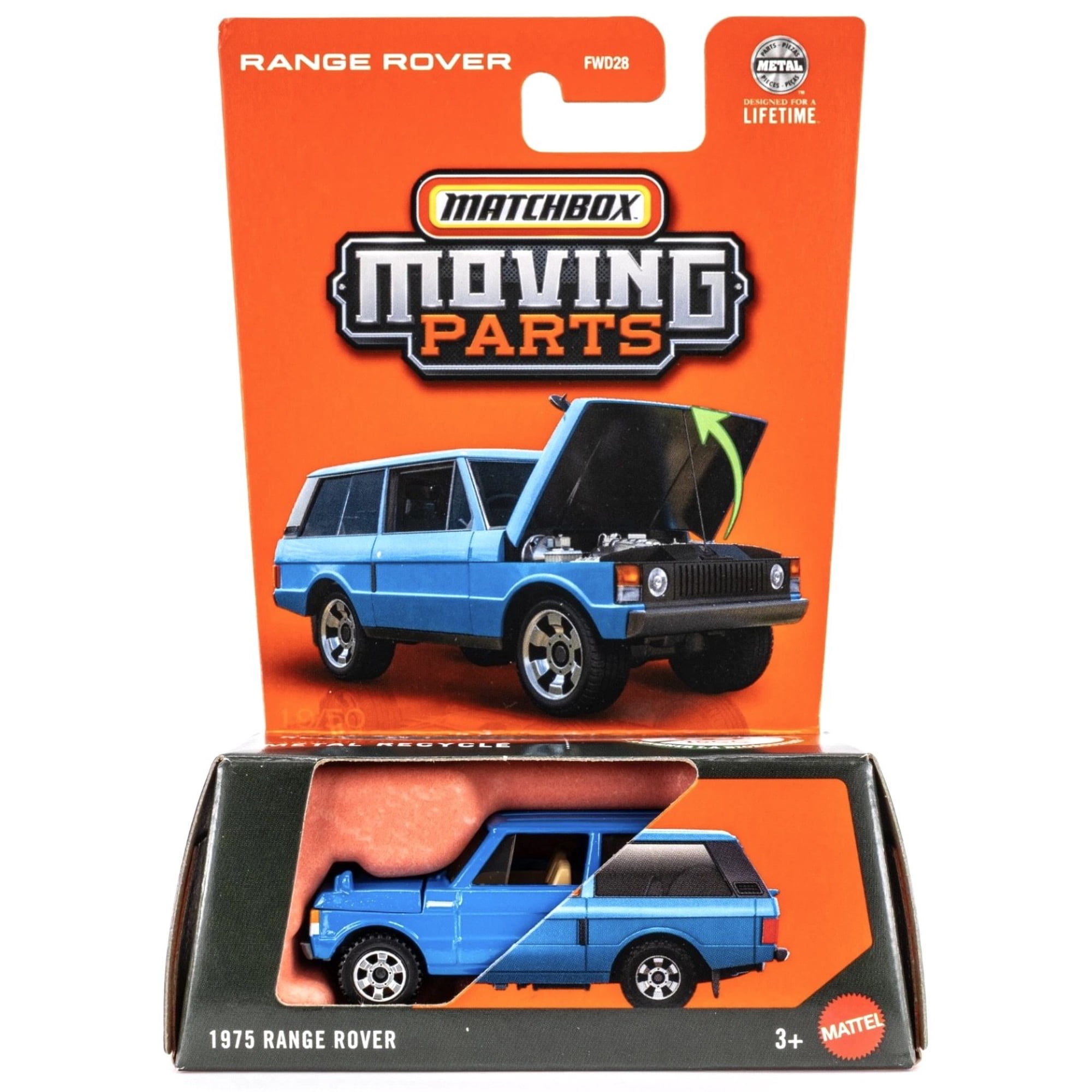 Matchbox 1975 Range Rover Moving Parts New 2025