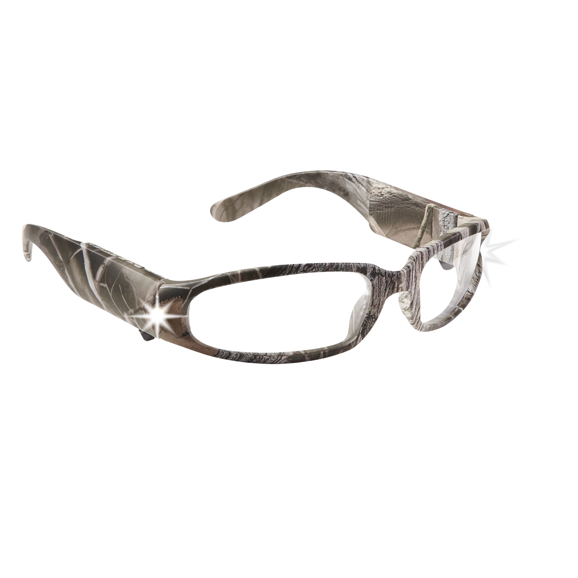 Safety Glasses with LED Lights Eye and Light Protection & Hands Free ANSI Z87.1 