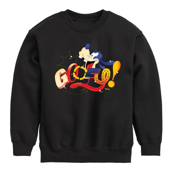Disney - Goofy Geometric - Toddler & Youth Crewneck Fleece Sweatshirt