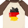 thumbnail image 4 of Inktastic German Map Flag Boys or Girls Long Sleeve Baby Bodysuit, 4 of 5