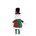 thumbnail image 2 of Decoración Navideña Holiday Time Sentada Diseño de muñeco de nieve 56 cm, 2 of 2