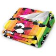 thumbnail image 3 of Cute Panda Blanket Soft Lightweight Flannel Fleece Cartoon Throw Blankets Bedding for Bed Sofa Couch Living Room Gifts 60"X50", 3 of 6