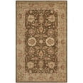 thumbnail image 6 of SAFAVIEH Anatolia Venice Traditional Wool Area Rug, Brown/Green, 8' x 8' Round, 6 of 7