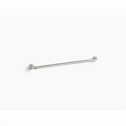 Kohler K-10544-S 36 in. Traditional ADA Compliant Grab Bar - Polished Stainless Steel