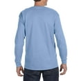 thumbnail image 3 of Hanes Men's and Big Men's Authentic Long Sleeve Tee, up to Size 3XL, 3 of 5
