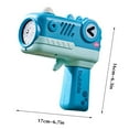 thumbnail image 2 of Automatic Bubble Blaster with 60ml Solution - LED Light & Music Mode for Parties, Safe Plastic Design for Kids, 2 of 7