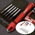 thumbnail image 4 of Brocas de mano de tornillo de banco profesional perfke 10 piezas 21-30 mm, 4 of 8