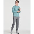 thumbnail image 5 of Real Essentials 3 & 5 Pack: Men's Mesh Quick Dry Athletic Long Sleeve T-Shirt UPF SPF UV Sun (Available In Big & Tall), 5 of 6