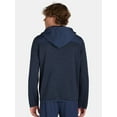 thumbnail image 3 of Reebok Delta Men's Hooded Sweater Fleece Jacket, Sizes M-2XL, 3 of 5