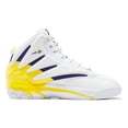 thumbnail image 2 of Mens Reebok THE BLAST Shoe Size: 11.5 Ftwr White - Always Yellow - Bold Purple Basketball, 2 of 5