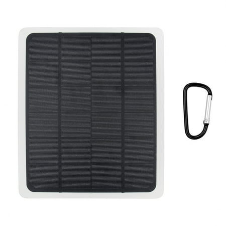 

20W DC 5V Solar Panel Monocrystalline Solar with Output USB & Type-C Ports for Outdoor Camping Hiking Travel