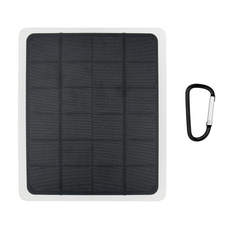 

20W DC 5V Solar Panel Monocrystalline Solar with Output USB & Type-C Ports for Outdoor Camping Hiking Travel