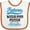 White and Orange, variant on Inktastic Future Water Polo Player Boys Baby Bib