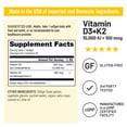 thumbnail image 5 of NatureWise Vitamin D3 10,000 IU + K2 (MK7) - Non-GMO - 30 Mini Softgels[30-Day Supply], 5 of 12