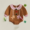 thumbnail image 2 of Unisex Baby Onsies Solid Baby Bodysuit Romper Preemie Baby Suits Infant And Toddler Clothing Cotton Newborn Crawling Suits Suits And Baby Clothes 6-12 Months, 2 of 4