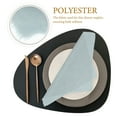 thumbnail image 3 of unbranded 12Ud Servilletas Para Reutilizables En Poliéster Oscuro Con Bordes De Decorativos, 3 of 6