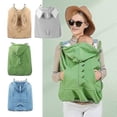 thumbnail image 3 of 2026 Multifunctional Baby Carrier Cover Hooded Cartoon Cloak Windproof Thicken Stroller Cover Baby Newborns Sling Wrap, 3 of 3