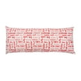 thumbnail image 1 of Beautyrest Red Word Xmas Bodypillow, 1 of 1