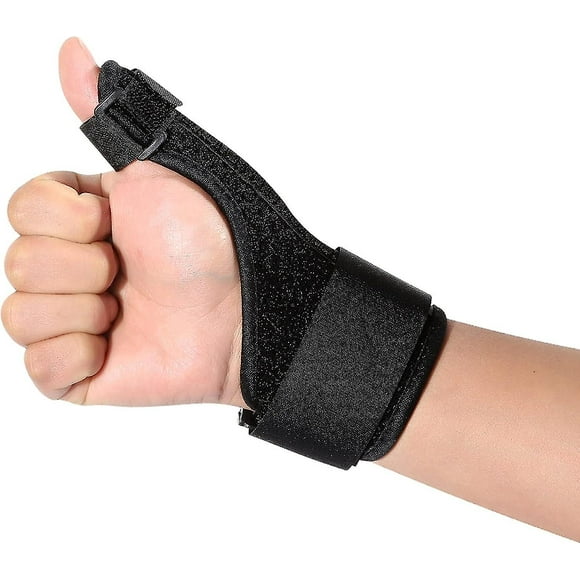 Elastic Thumb Brace, Thumb Brace For Left Or Right, Advanced Wrist Brace For Carpal Tunnel Syndrome, Fractures And Sprains And Arthritis, One Size