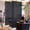 Drizzle, variant on DECOLAB Hanging Panel, 36" x 96" Privacy Sheer Separator Divider for Shared Room, Entryway, Workspace, Natural Woven, Pack of 2, Azurite