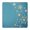 Square Snowflakes-116, variant on Premium Christmas Tablecloth with Secure Stretch Fit 34x34 Square, Spandex Material Lies Flat Immediately When Spread on Dining Tables