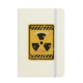thumbnail image 1 of Logo Substances Radioactives et Dangereuses Carnet Sans Entrée Couverture Rigide en Tissu Journal Classique, 1 of 3