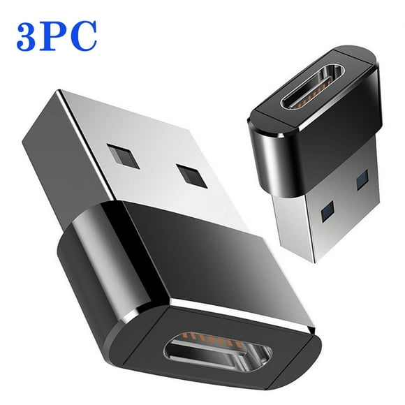 lulshou 1PC Female To USB 3.0 Male Adapter USB C To USB A Connector