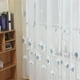 thumbnail image 2 of Cortina de Hilo con Borlas y Bordado de Crisantemos Pequeños | Cenefa de Poliéster Transpirable | Separador de Puerta de 99 X 199 Cm | Ligero, Fácil de Limpiar y Decorativo, 2 of 6