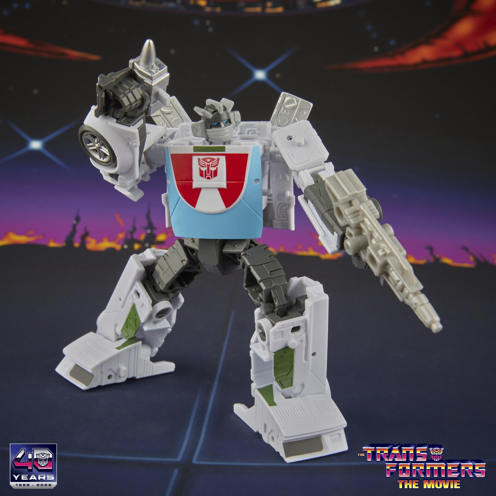 Transformers Toys Studio Series The Transformers: The Movie Wheeljack 5" Action Figure, 8+