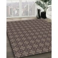 thumbnail image 2 of Ahgly Company Indoor Square Patterned Charcoal Black Novelty Area Rugs, 4' Square, 2 of 6