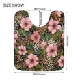 thumbnail image 5 of IAUYY Set of 2 Inch Bath Mat Thick Soft Plush Shower Mat TPR Backing Material Non Slip Bath Mats for Bathroom for Tub Shower Hotel Floral Repeating Leopard Print, 5 of 9