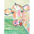 thumbnail image 2 of Roberts, Kait 19x24 Black Ornate Wood Framed with Double Matting Museum Art Print Titled - Moo Series:  Peggy, 2 of 4
