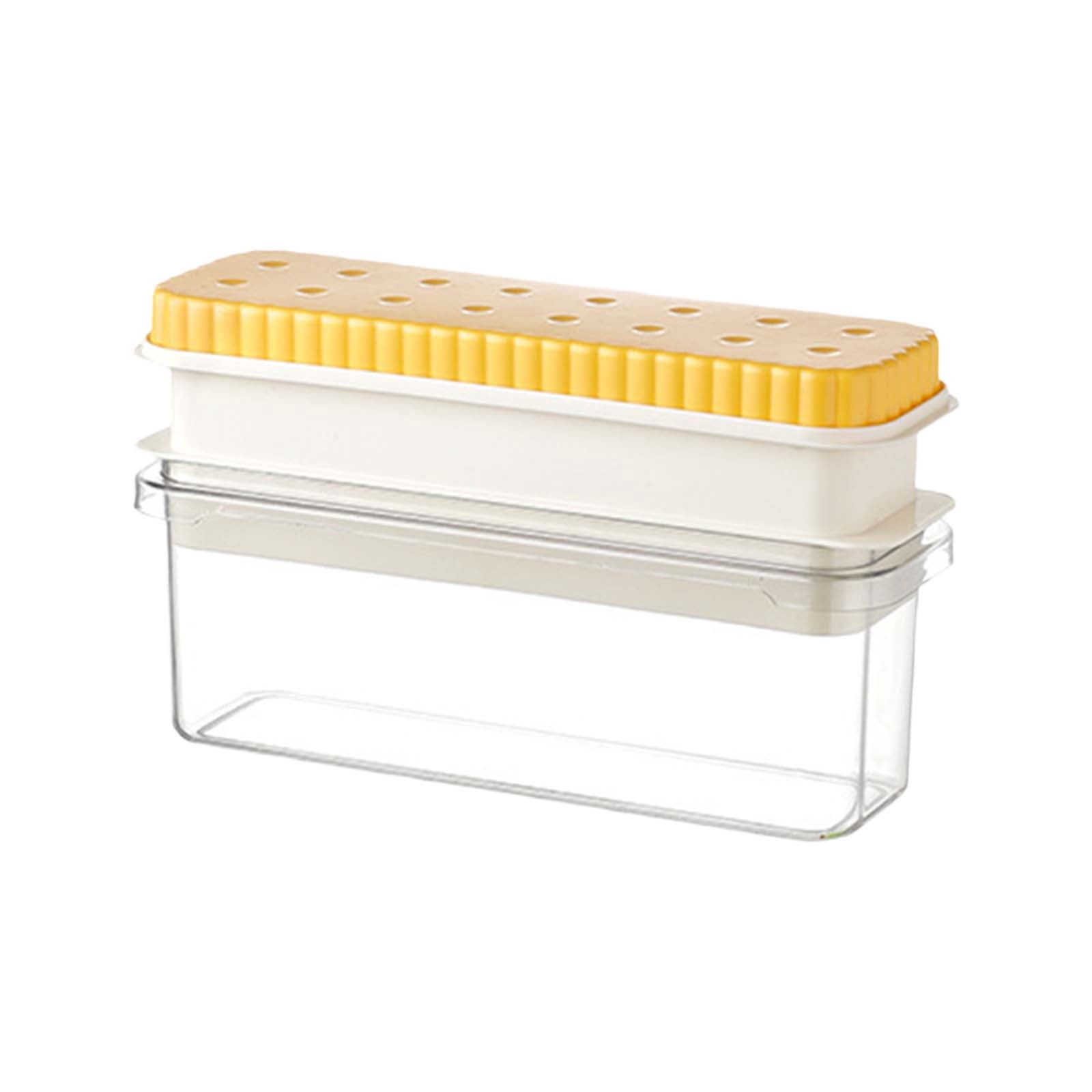 Round Ice Ball Maker with Storage Box & Ice Tongs – BPA-Free Plastic, Easy Release Whiskey Ice Mold for Cocktails, Dishwasher Safe & Odor-Proof (Home Bar Essential) C