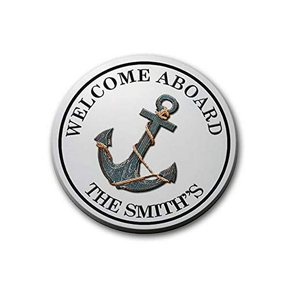 West Coast Curb-N-Sign Anchor House Plaque