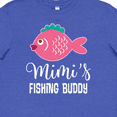 thumbnail image 4 of Inktastic Mimi's Fishing Buddy Girls Youth T-Shirt, 4 of 5