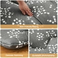 thumbnail image 6 of Ataucjin Japanese Futon Mattress, Twin Size Futon Floor Mattress Japanese StylePattern Mattress for Floor, Tatami Mat, Sleeping Mattress Pad for Camping Travel, Bouquet, 6 of 8