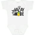 thumbnail image 3 of Inktastic Vacay Mode with Palm Trees Sun and Pineapple Boys or Girls Baby Bodysuit, 3 of 5