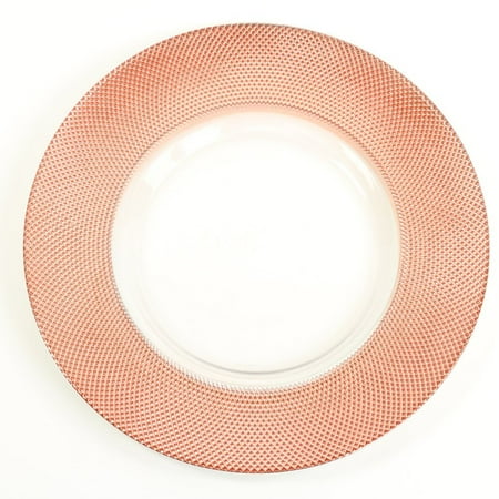 charger plates gold koyal bulk wholesale diamond rose glass acrylic