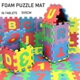 thumbnail image 4 of Número Letra Puzzle Mat Kids Play Crawling Foam 3D Juguetes educativos 36pcs, 4 of 5