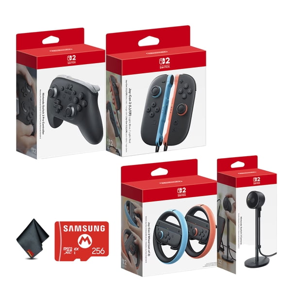 Nintendo Switch 2 Pro Controller + Joy-Con 2 (L)/(R) Light Blue