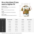 thumbnail image 7 of Balery Thanksgiving Truck Men's Casual Button Down Shirt Short Sleeve Textured Summer Cuban Beach Shirts-XX-Large, 7 of 7