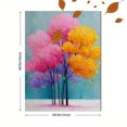 thumbnail image 3 of Spring Ink Landscape Canvas Print, Decorative Nature Art For Living Room Indoor Home Aesthetic Wall Decor, 3 of 8
