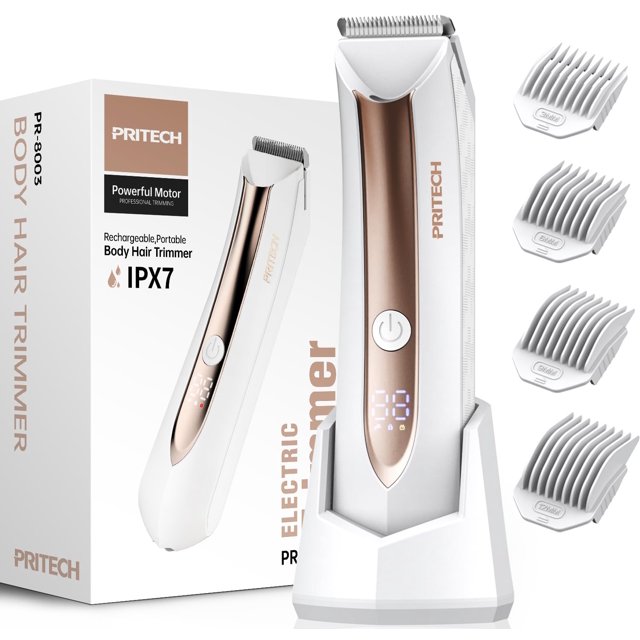 Recortadora de bikini PRITECH Lady Electric Wet & Dry recargable