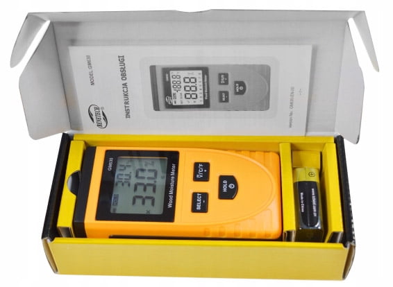 GM610 Wood Moisture Detector Pin-Type Portable Tester